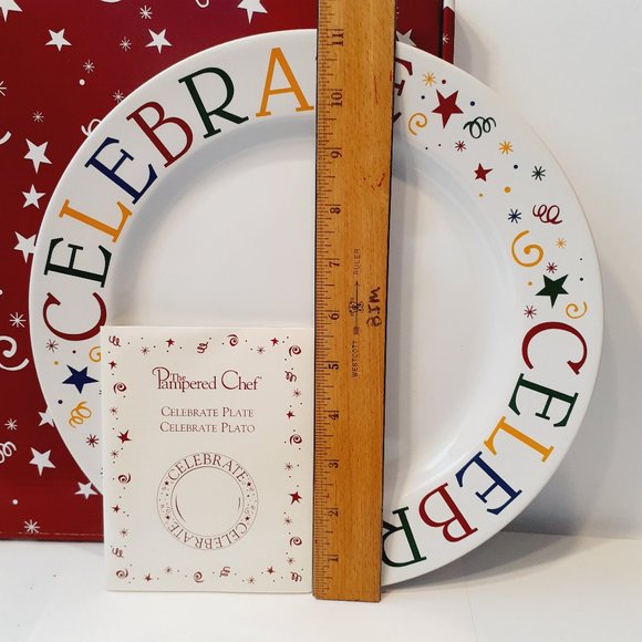 Pampered Chef Other - Celebrate Pampered Chef Plate